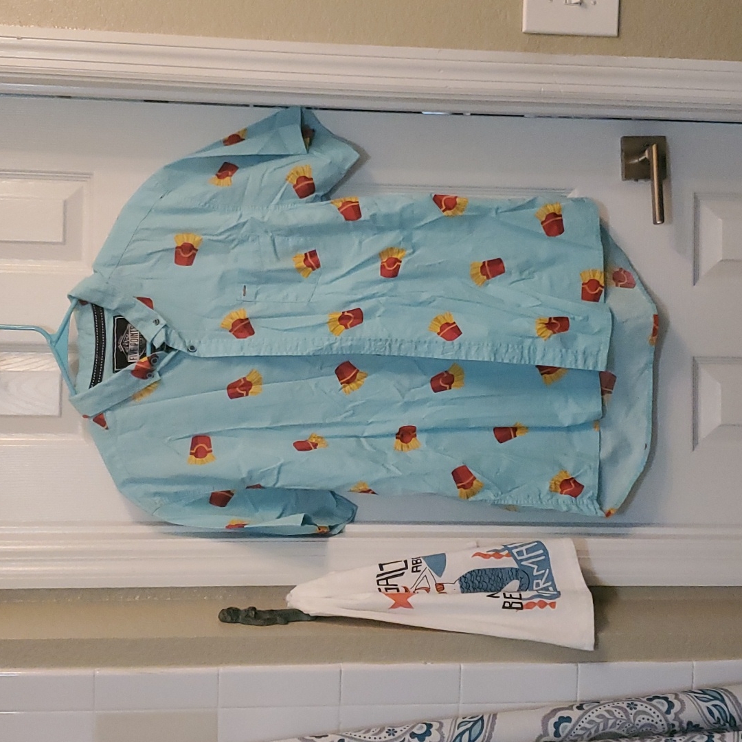 Retro Button Down Top